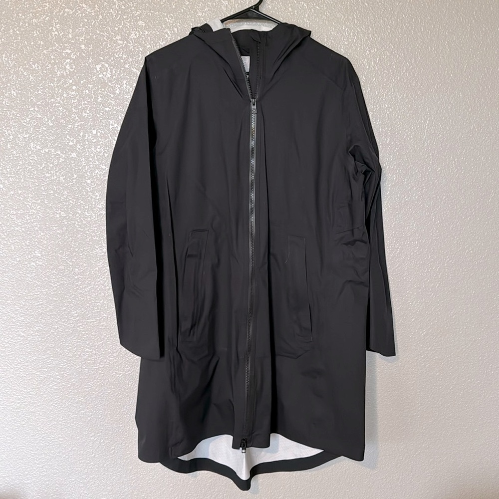Athleta water proof rain coat size Large